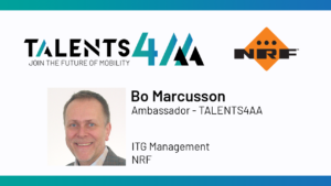 Meet Bo Marcusson, our Ambassador from NRF!